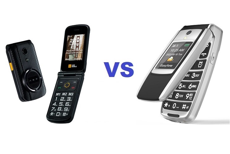AGM M8 vs Easyfone T300: A Comprehensive Comparison of Rugged Flip Phones for Seniors